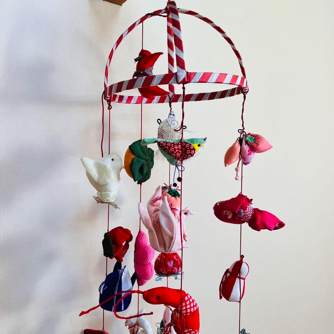 吊るし雛③　吊るし飾り　お雛様　女の子の幸せを願う 雛人形 コンパクト おしゃれ つるし雛 吊るし雛 ひな人形 雛